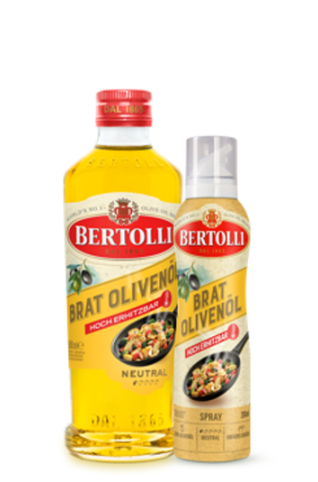 BERTOLLI Bratolivenöl 500ml & BERTOLLI Bratolivenöl Spray 200ml